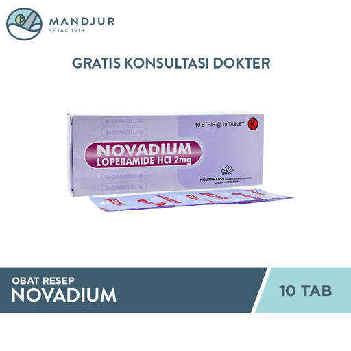 Novadium 10 Tablet - Apotek Mandjur