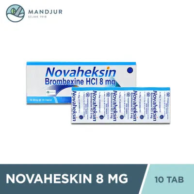 Novaheksin 8 mg 10 Tablet