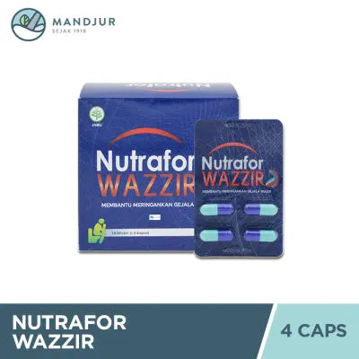 Nutrafor Wazzir 4 Kapsul