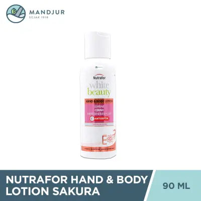 Nutrafor White Beauty Hand & Body Lotion Sakura 90 ML