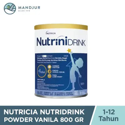 Nutricia Nutrinidrink Powder Vanila 800 gram