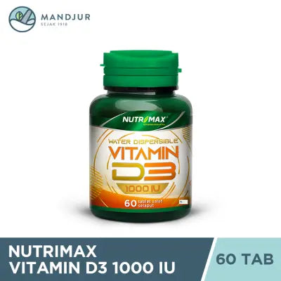 Nutrimax Vitamin D3 1000 IU 60 tablet