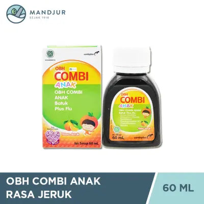 OBH Combi Anak Batuk Plus Flu Jeruk 60 mL