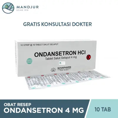 Ondansetron 4 Mg 10 Tablet
