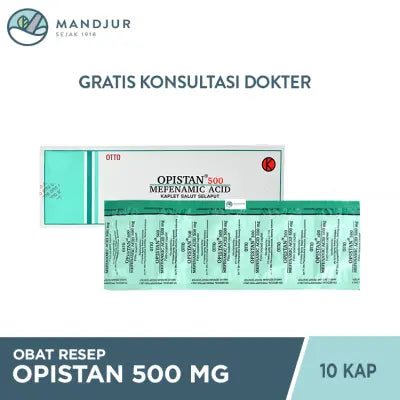 Opistan 500 mg 10 Kaplet