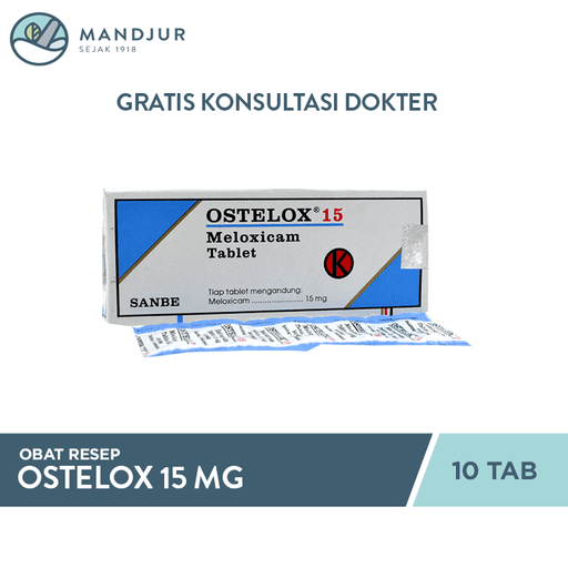 Ostelox 15 mg 10 Tablet - Apotek Mandjur
