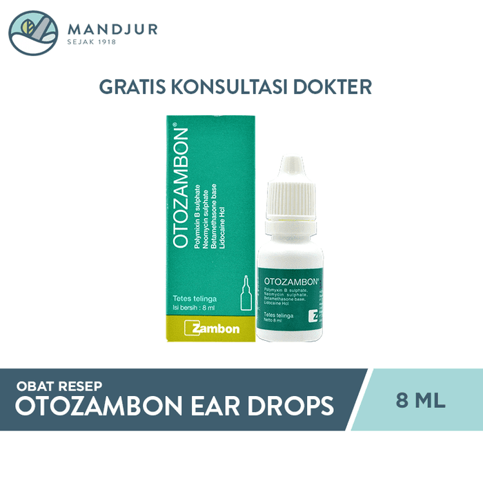 Otozambon Ear Drops — Apotek Mandjur