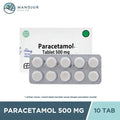 Paracetamol 500 Mg Strip 10 Kaplet