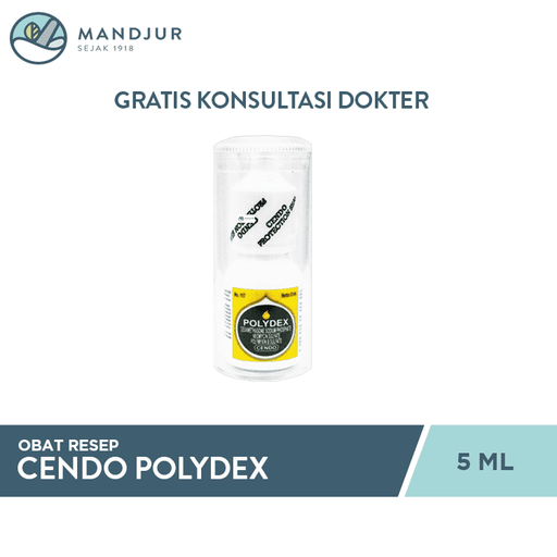 Cendo Polydex Eye Drop 5 mL - Apotek Mandjur