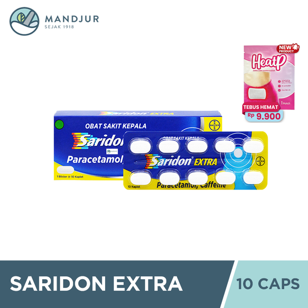 Saridon Extra 10 Tablet