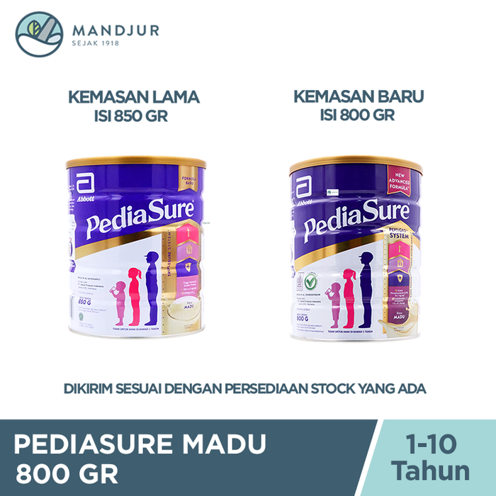 Pediasure Madu 800 Gram