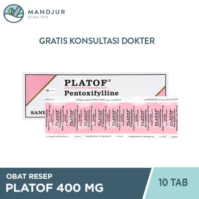 Platof 400 mg 10 Kaplet