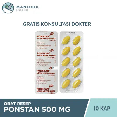Ponstan 500 Mg 10 Tablet
