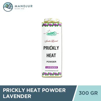 Prickly Heat Powder Lavender 300 Gram