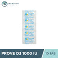 Prove Vitamin D3-1000 IU 10 Tablet