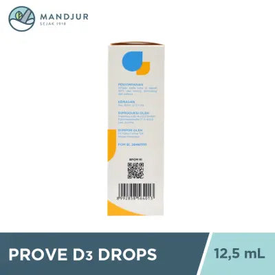 Prove D3 Drops 12.5 Ml