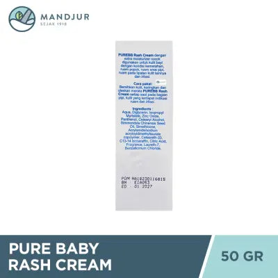 Pure Baby Rash Cream 50 Gram