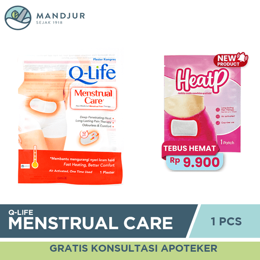 Q-Life Menstrual Care Patch - Apotek Mandjur