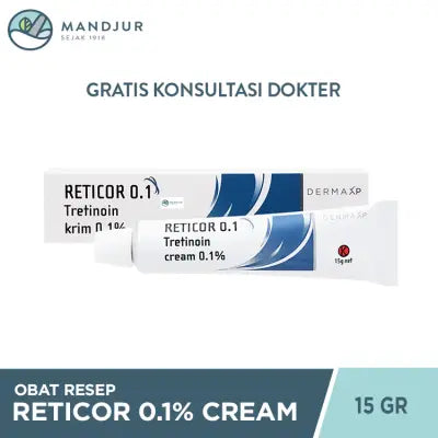 Reticor 0.1% Cream 15 g