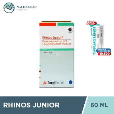 Rhinos Junior Syrup 60 mL