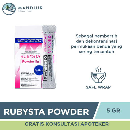 Rubysta Powder 5 Gr - Apotek Mandjur