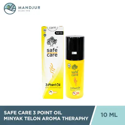 Safe Care 3 Point Oil Minyak Telon Aromatheraphy 10 mL