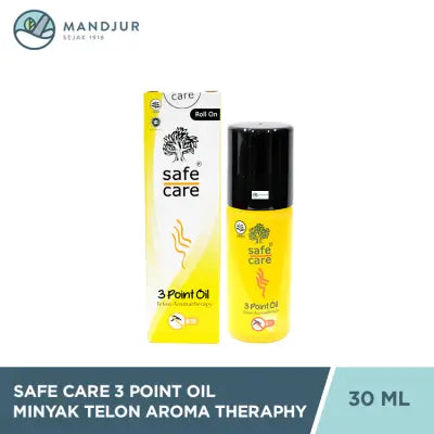 Safe Care 3 Point Oil Minyak Telon Aromatheraphy 30 ML