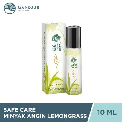 Safe Care Minyak Angin Lemon Grass 10 mL - Meredakan Gejala Masuk Angin
