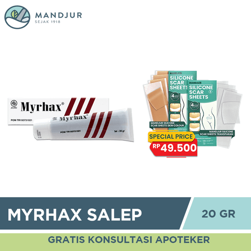 Myrhax Salep 20 Gr - Apotek Mandjur