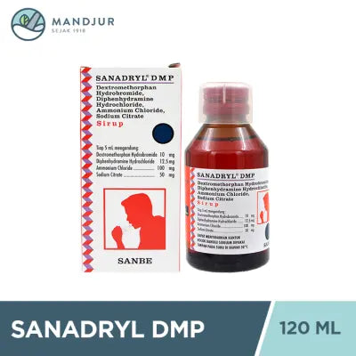 Sanadryl DMP Sirup 120 mL