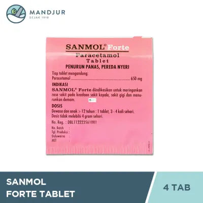 Sanmol Forte 4 Tablet