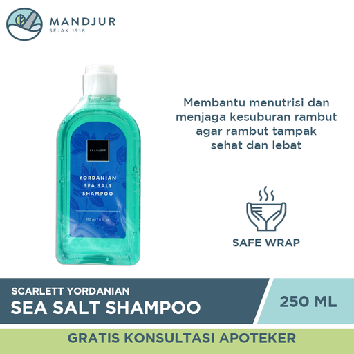 Scarlett Whitening Yordania Sea Salt Shampoo - Apotek Mandjur