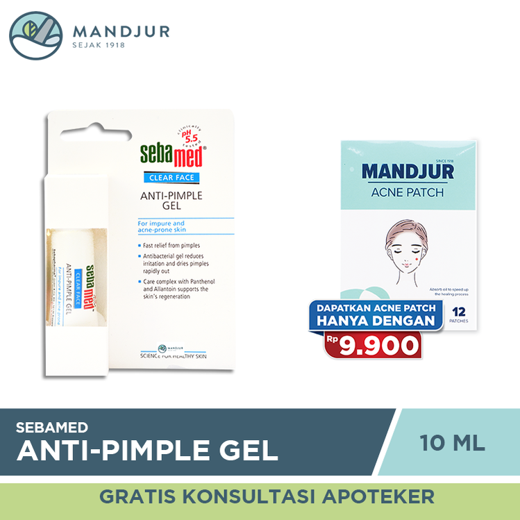 Sebamed Clear Face Anti Pimple Gel 10 ML — Apotek Mandjur