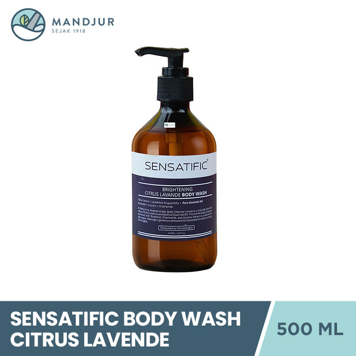 Sensatific Brightening Citrus Lavande Body Wash 500ml