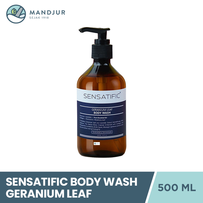 Sensatific Geranium Leaf Body Wash 500ml