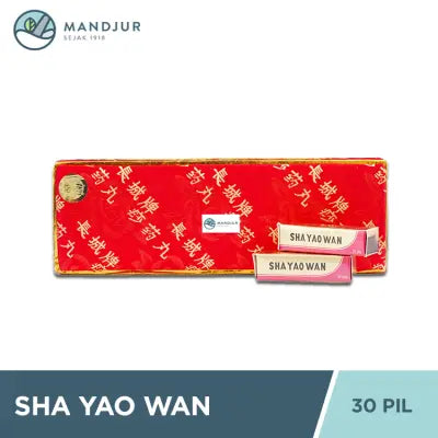 Sha Yao Wan (1 Kotak Merah isi 12 Dus Kecil)