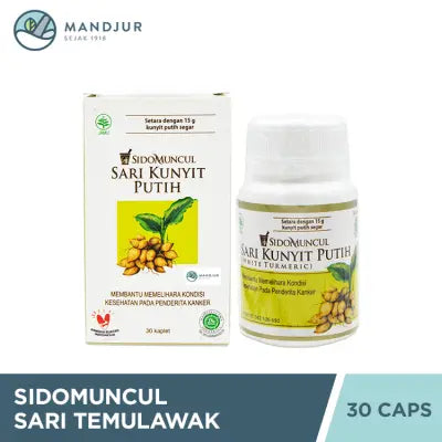 Sido Muncul Sari Kunyit Putih 30 Kaplet
