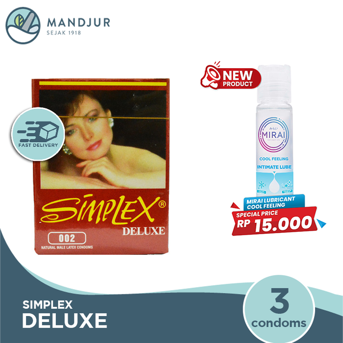 Kondom Simplex Deluxe - Isi 3