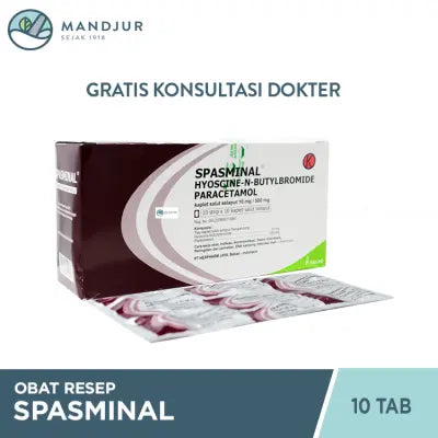 Spasminal Strip 10 Tablet