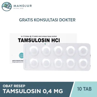 Tamsulosin 0.4 Mg 10 Tablet