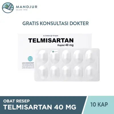 Telmisartan Lapi 40 mg 10 Tablet