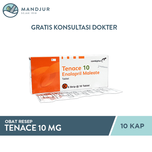 Tenace 10 Mg 10 Tablet - Apotek Mandjur