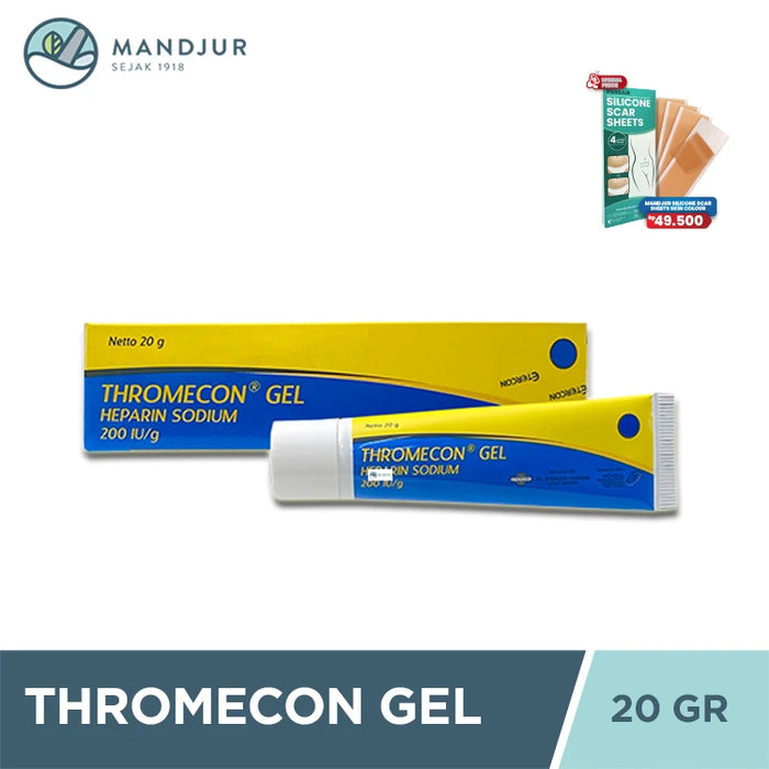 Thromecon Gel 20 g - Meredakan Lebam dan Luka Memar