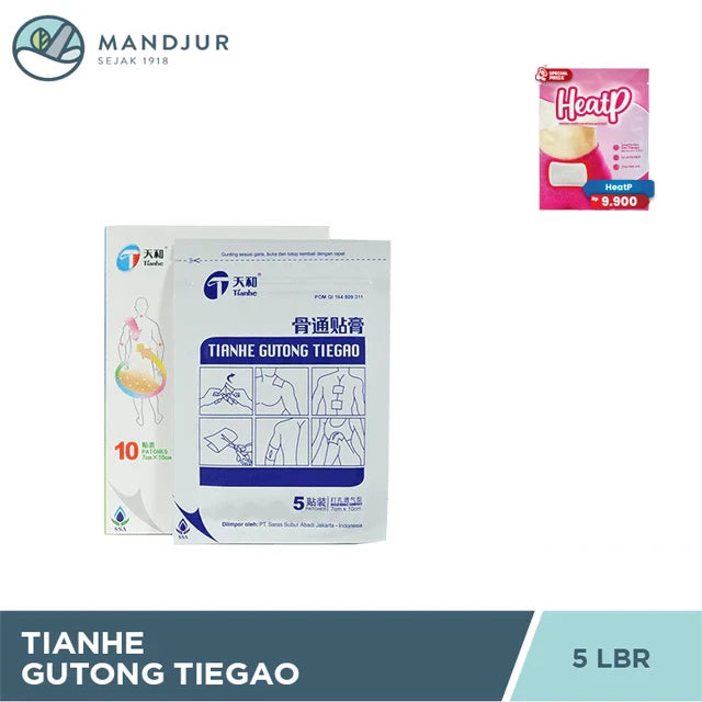 Tianhe Gutong Tiegao (Koyo) Sachet Isi 5 Lembar