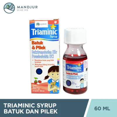 Triaminic Syrup Batuk dan Pilek (Rasa Berry)
