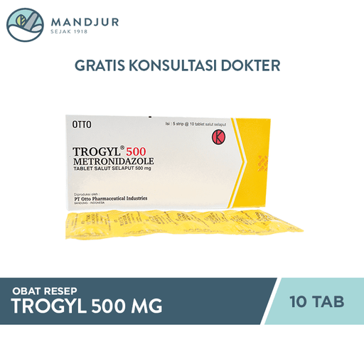 Trogyl 500 Mg 10 Tablet - Apotek Mandjur