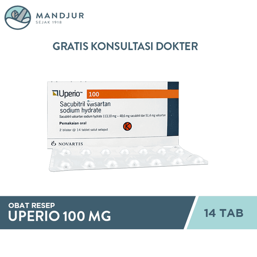 Uperio 100 mg 14 Tablet - Apotek Mandjur