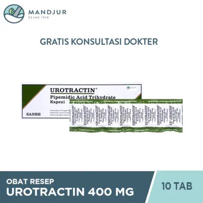 Urotractin 400 Mg Strip 10 Kapsul