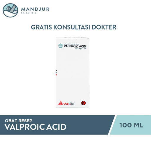 Valproic Acid 250 Mg - Apotek Mandjur