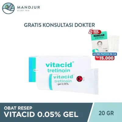 Vitacid 0.05% Gel 20 g